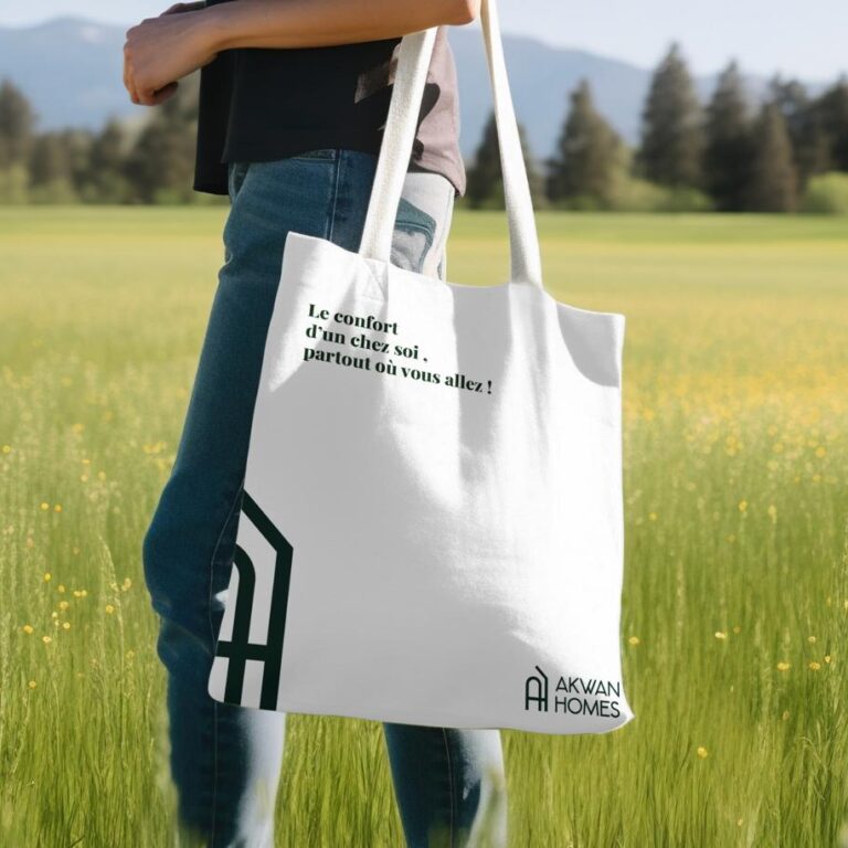 Tote Bag Akwan Homes - Visual Identity