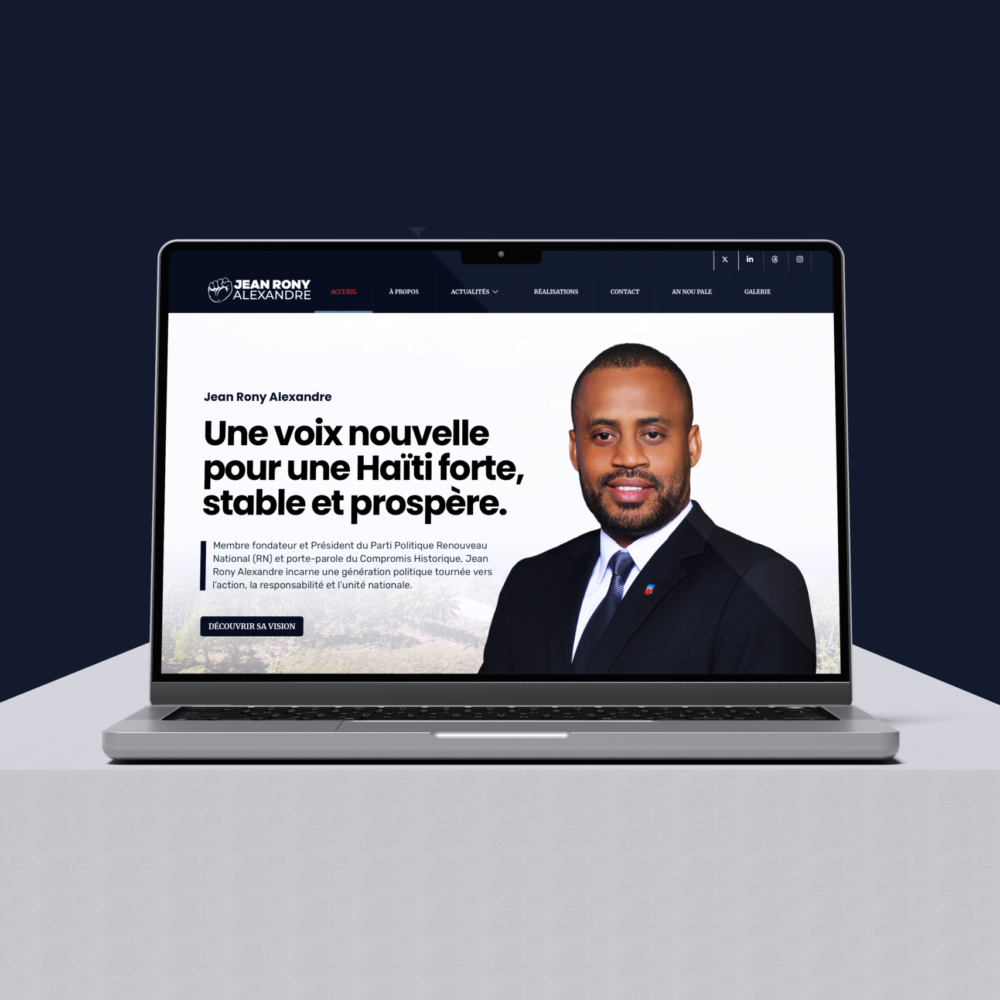 Web Design Project — jnronyalexandre.com