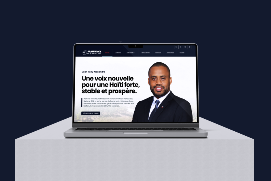 Web Design Project — jnronyalexandre.com