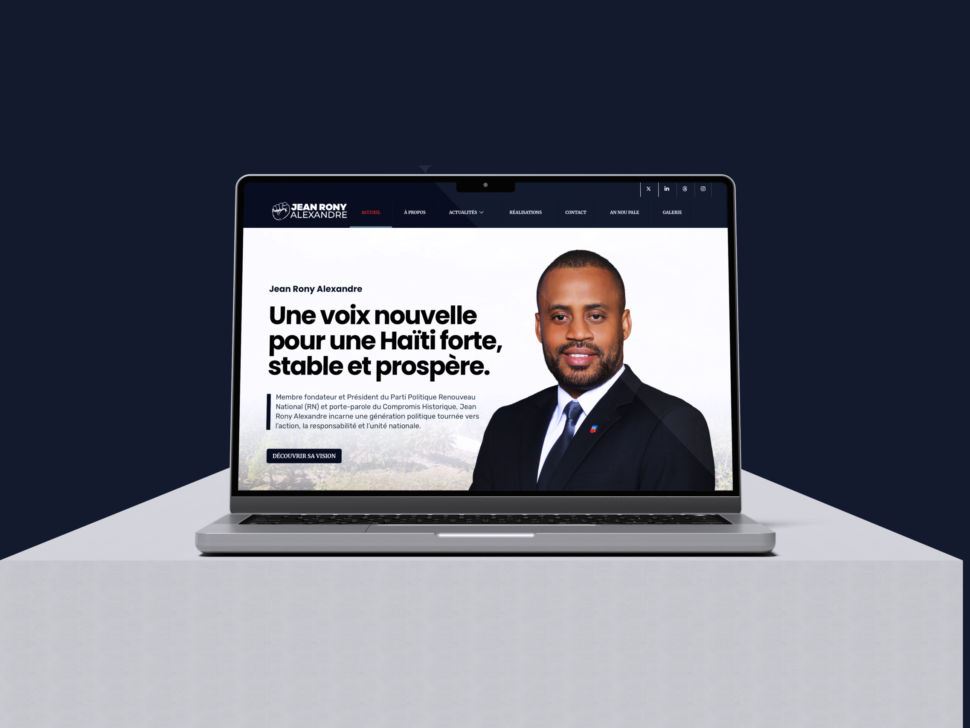 Web Design Project — jnronyalexandre.com